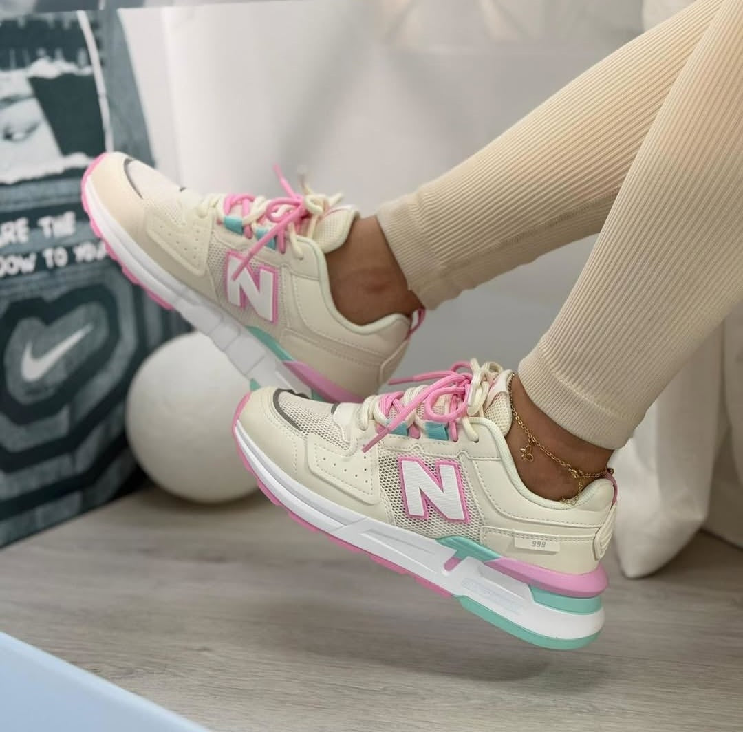 NB® 999 "Cream / Pink / Mint"
