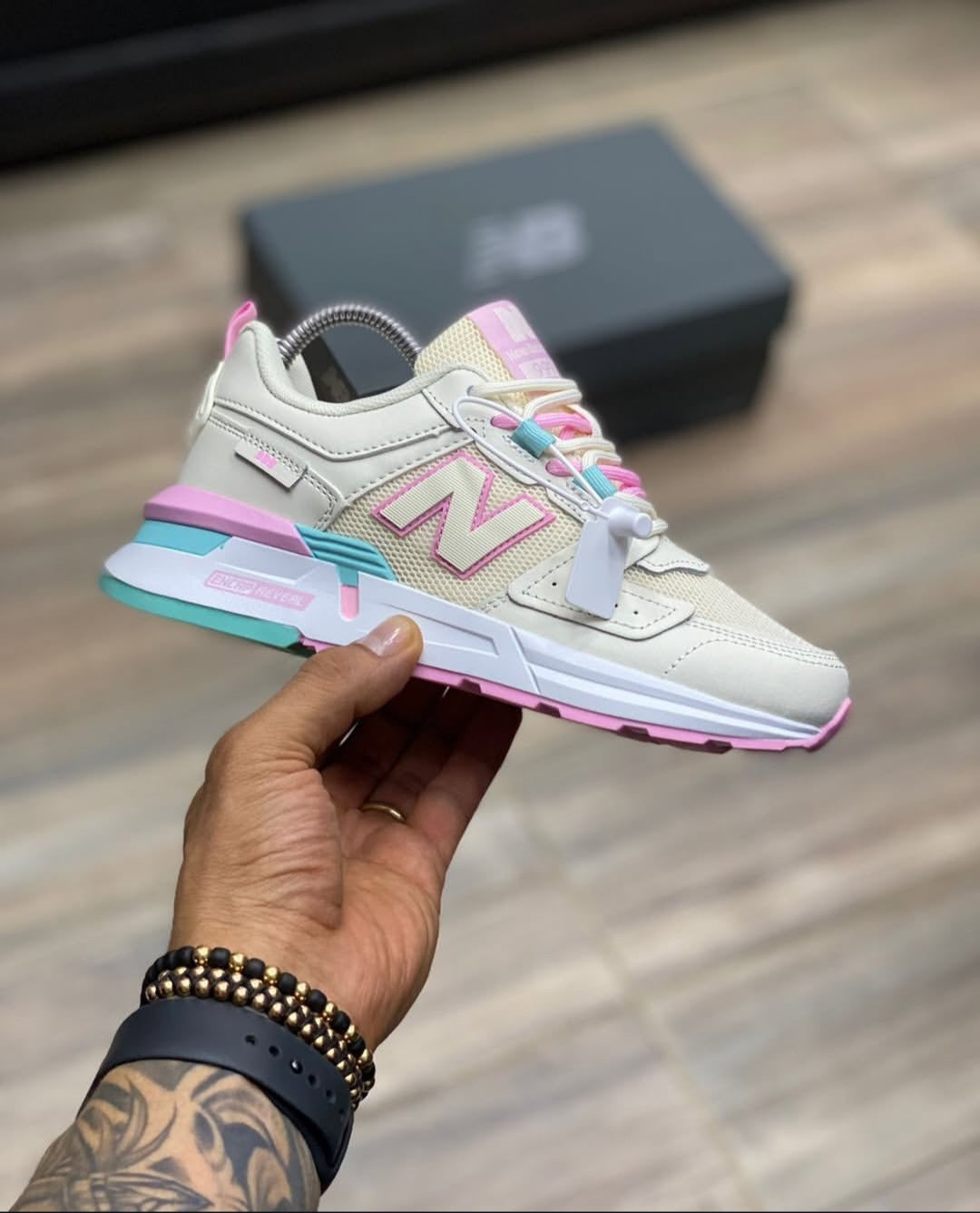 NB® 999 "Cream / Pink / Mint"