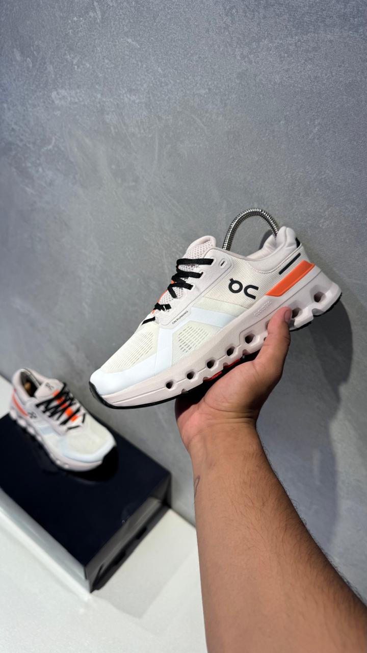 ONCLD® Cloudrunner 2 "White / Black / Orange"