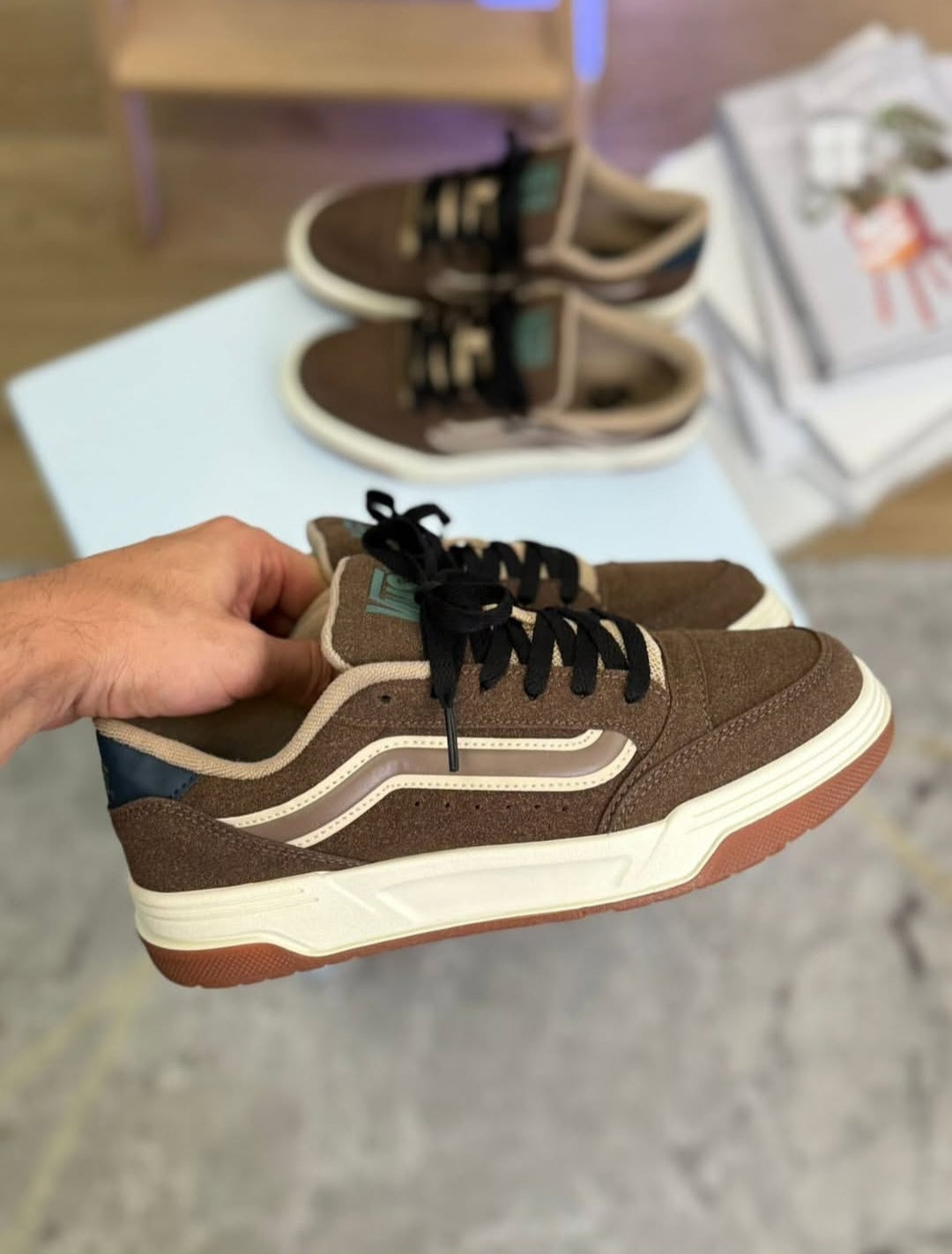 VNS® Speed LS "Dark Brown / Green"