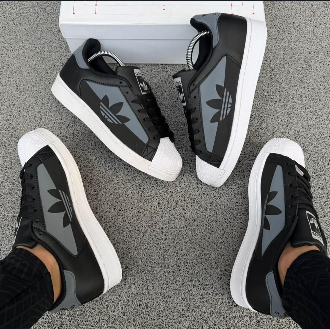 ADS® Superstar "Black Reflective Trefoil"