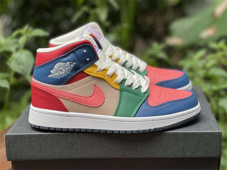 NK® Air JRDN 1 Mid "Multi-Color"