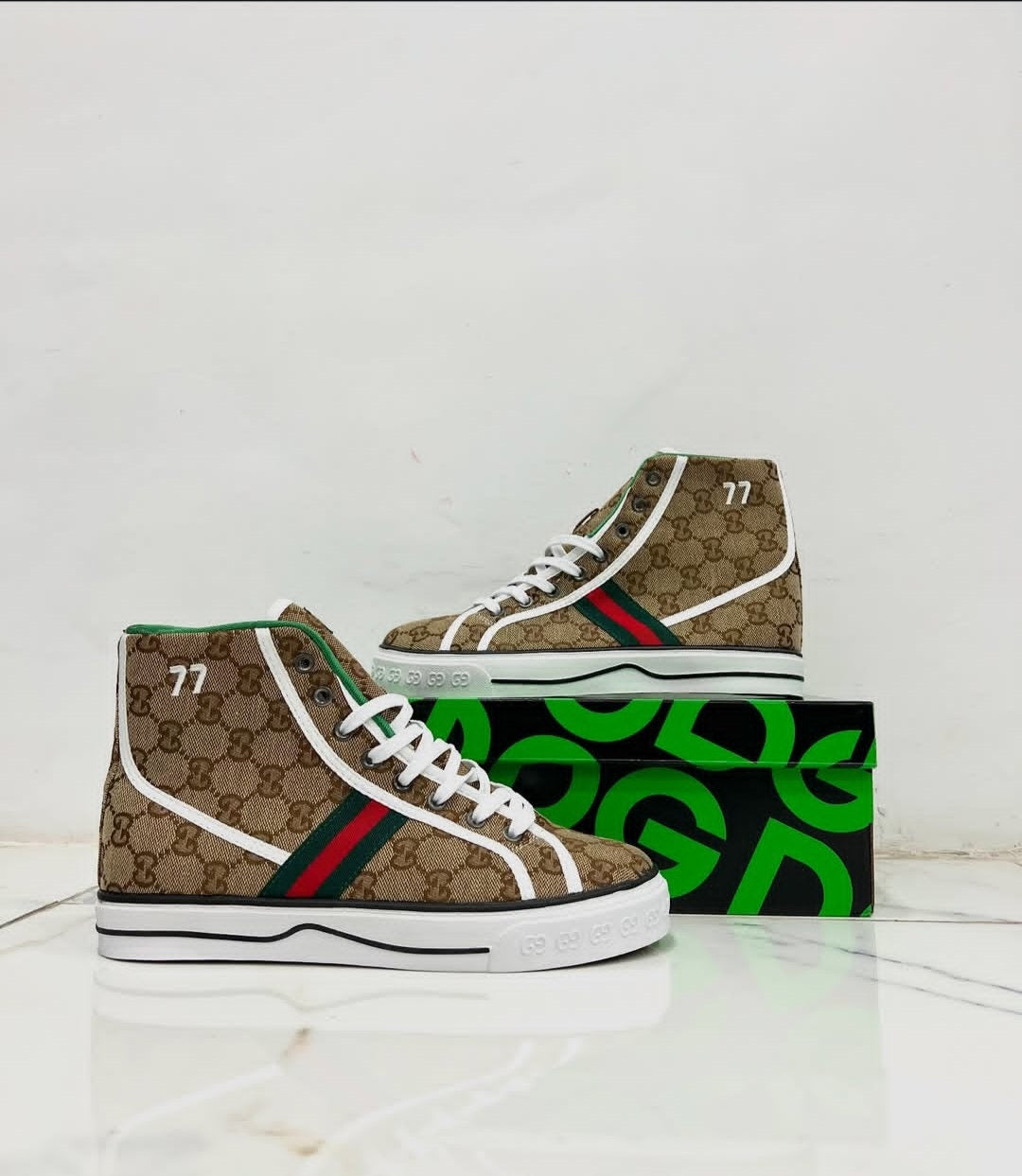 GC® Tennis 1977 High-Top Sneaker