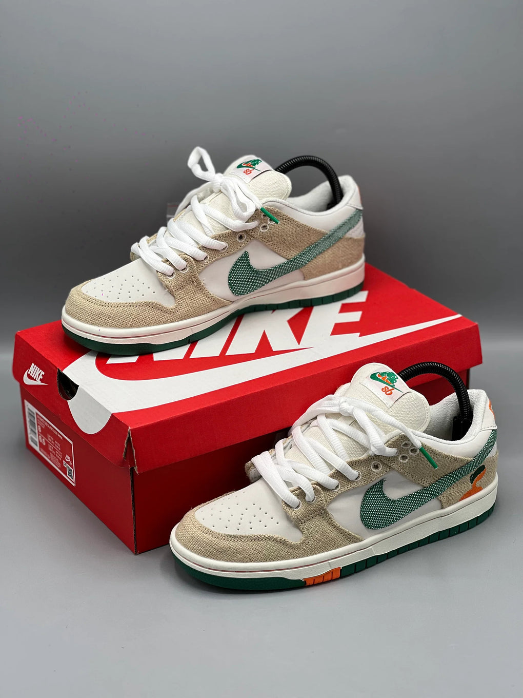 NK® SB Dunk Low "Phantom / Safety Orange"
