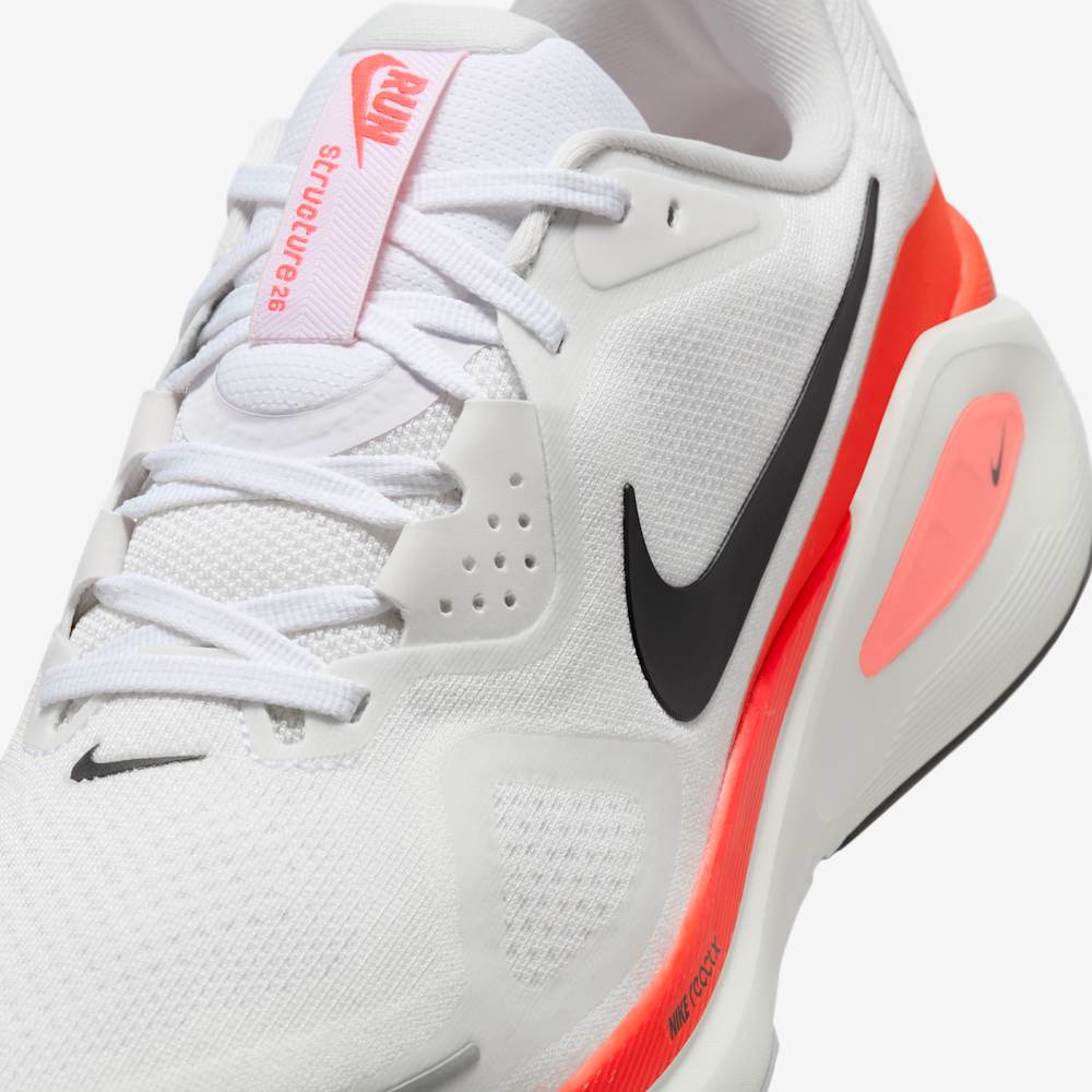 NK® Structure 26 "White / Bright Crimson"