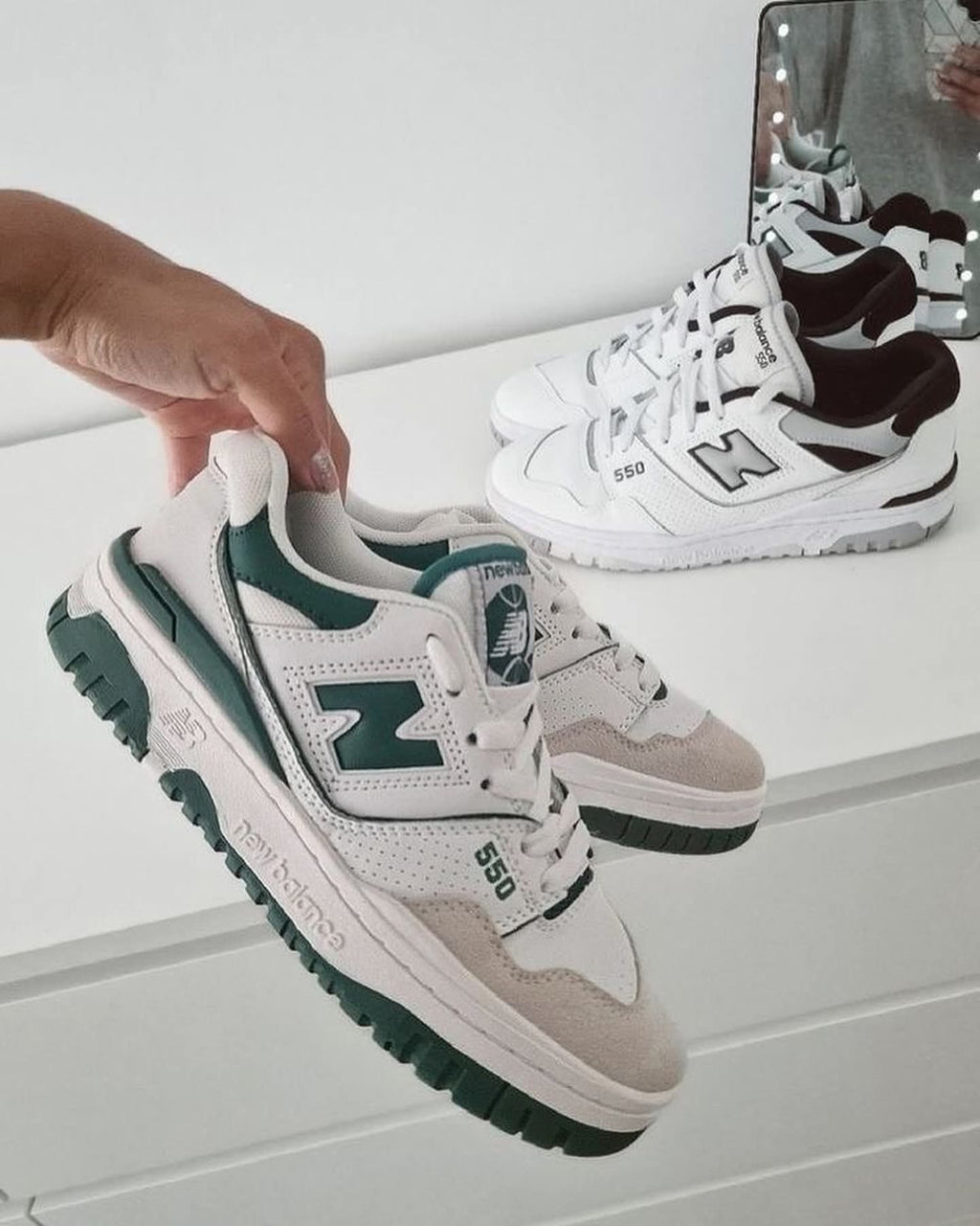 NB® 550 "White Green"