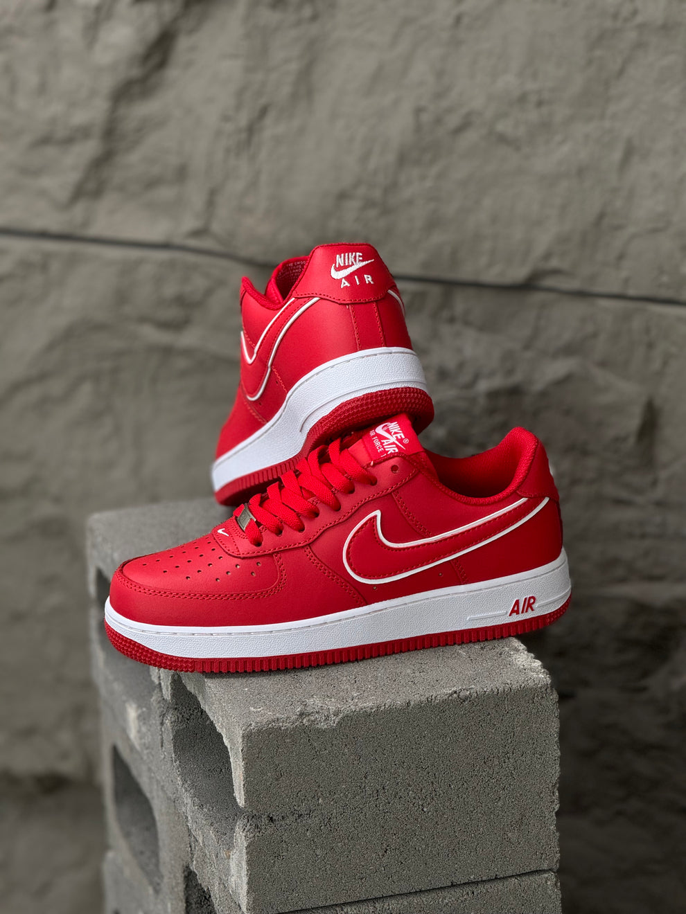 NK® Air Force 1 Low "University Red/White"