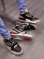 NK® Air JRDN 3 x Off-White "Black/Cement Red"