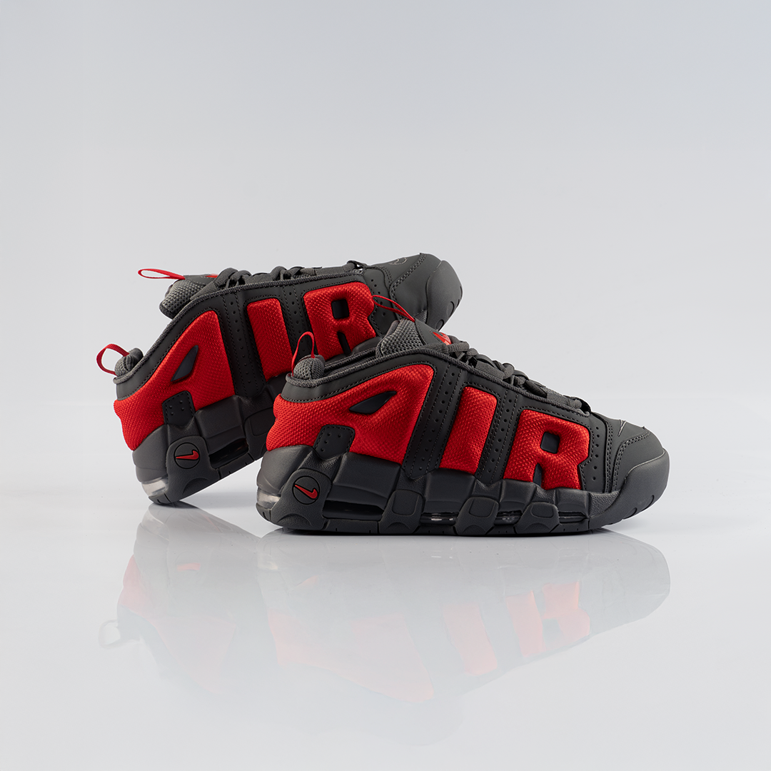 NK® Air More Uptempo "Black / Red"