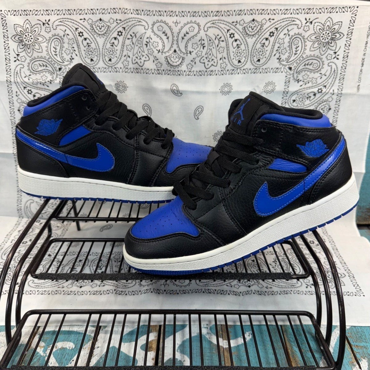 NK®  RETRO 1 BLUE+BLACK