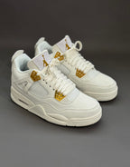 JRDN® 4 Retro "Metallic Gold"