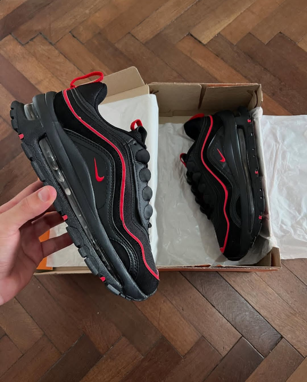 NK® Air Max 97 "Black/Red"