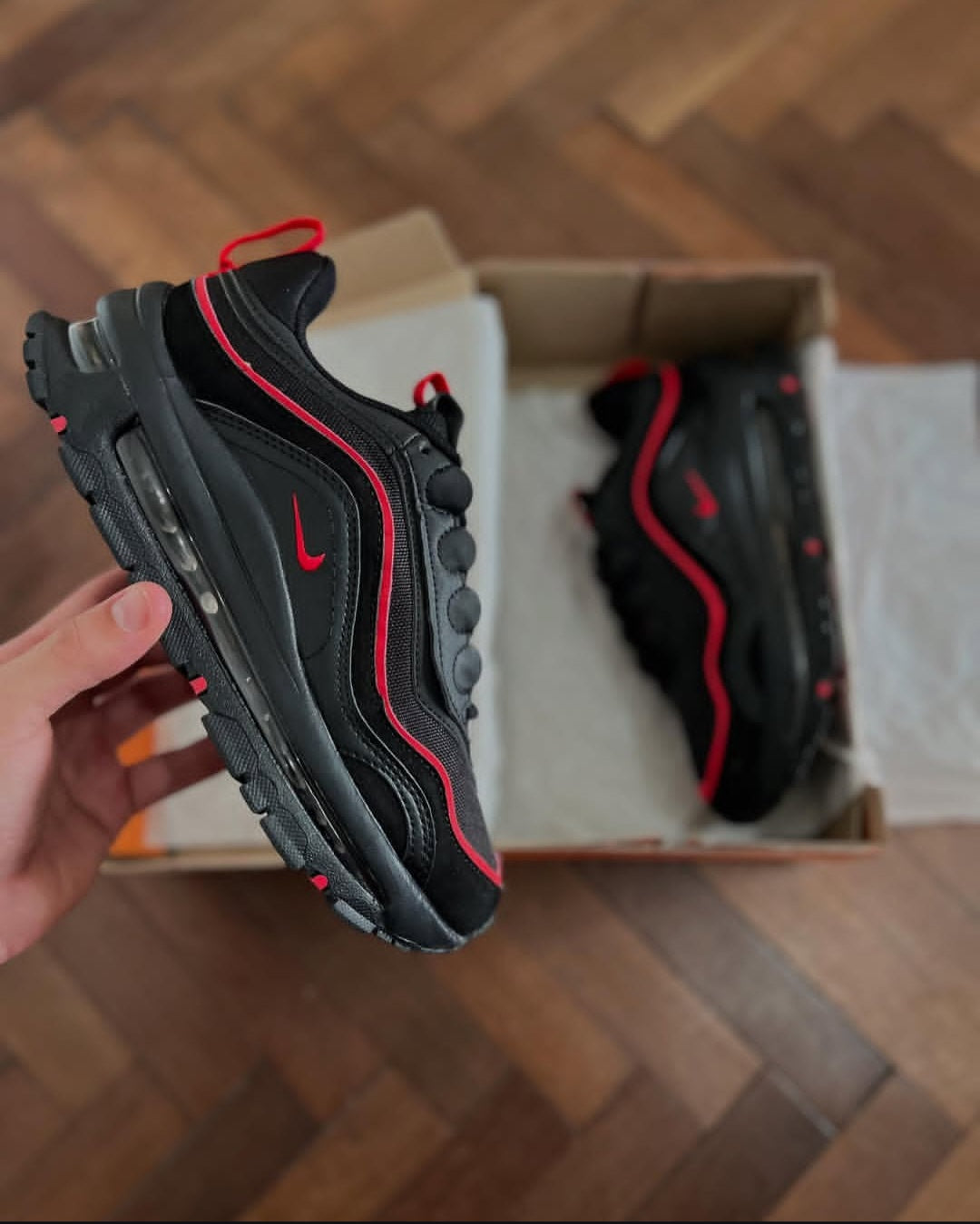 NK® Air Max 97 "Black/Red"