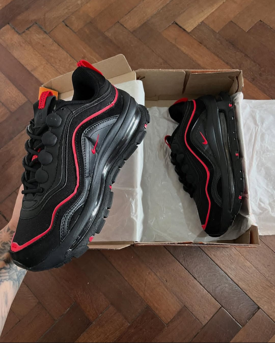 NK® Air Max 97 "Black/Red"