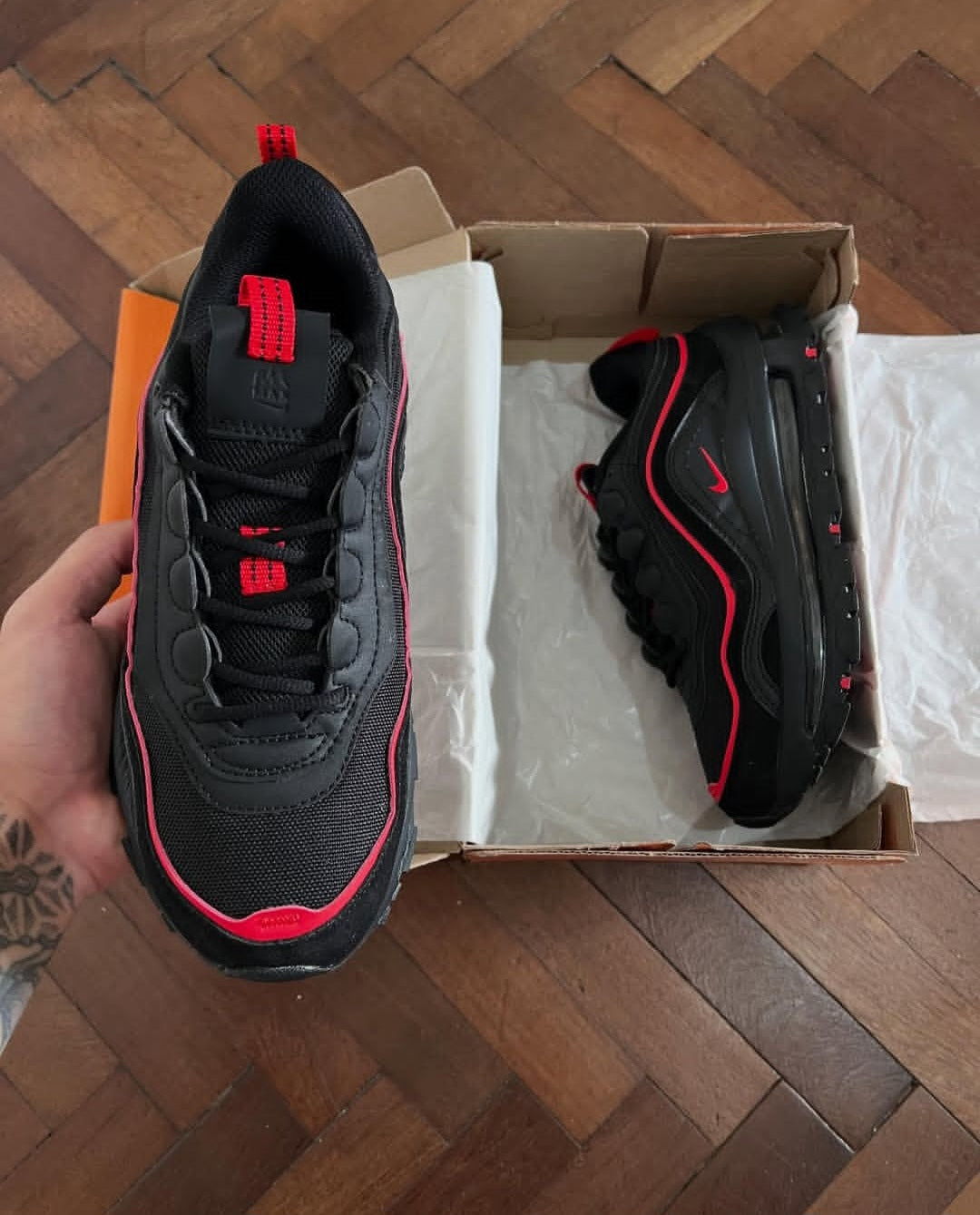 NK® Air Max 97 "Black/Red"