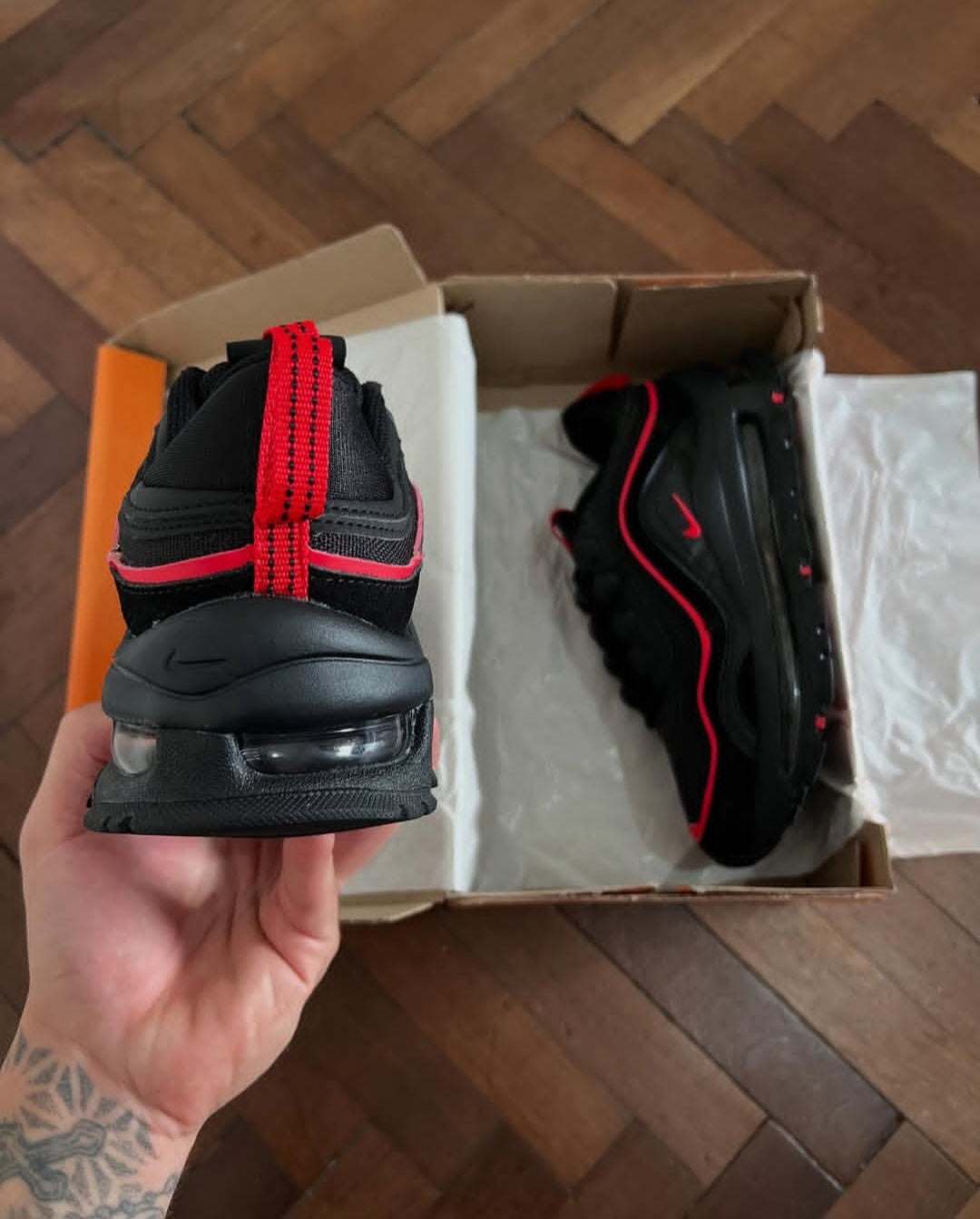 NK® Air Max 97 "Black/Red"
