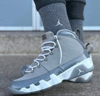 NK® Air JRDN 9 Retro "Cool Grey" "Medium Grey/Cool Grey-White"