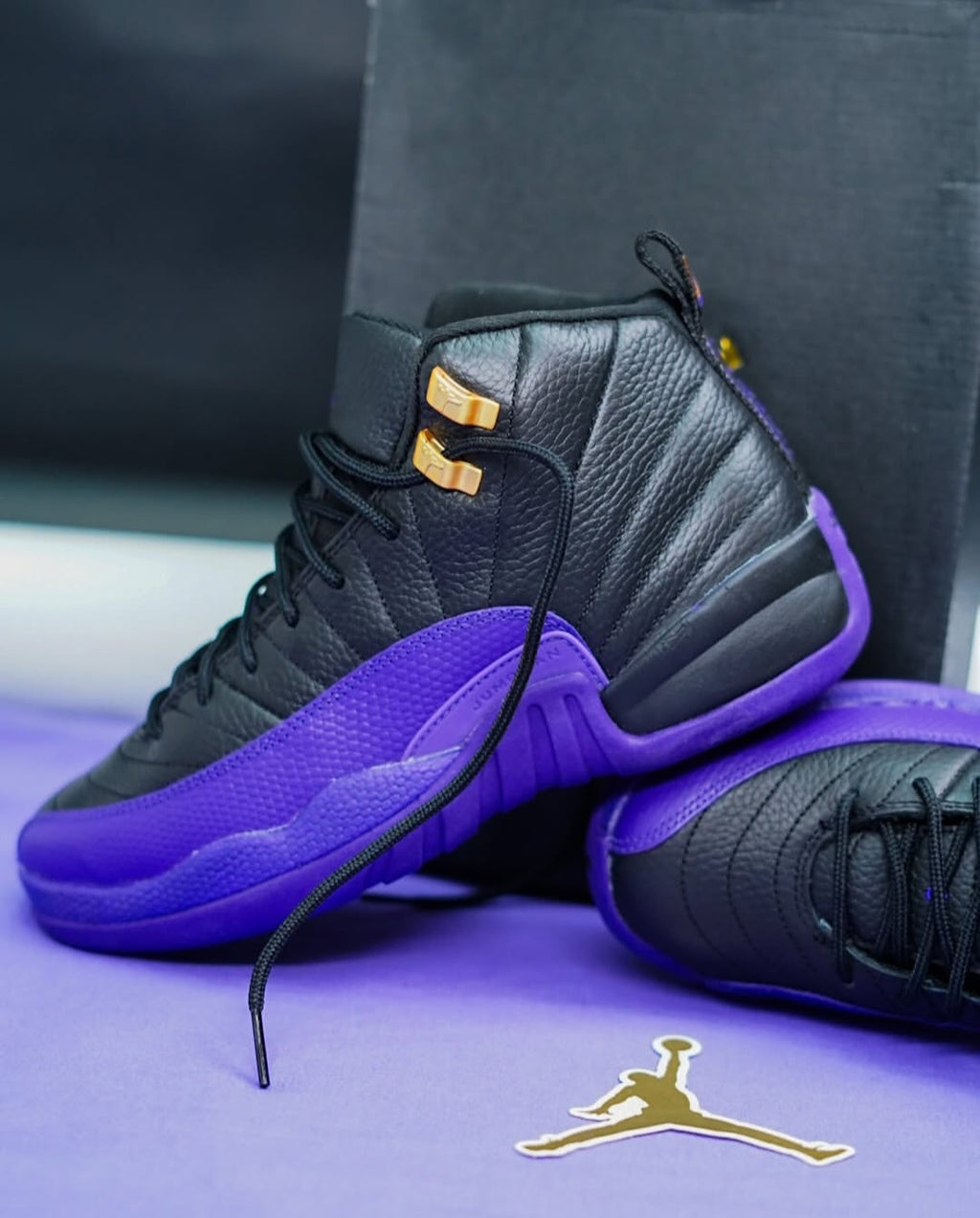 NK® Air JRDN 12 Retro "Field Purple/Black"