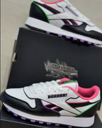 RBK® Classic Leather "White/Black/Pink/Green
