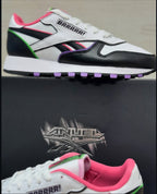 RBK® Classic Leather "White/Black/Pink/Green