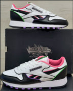 RBK® Classic Leather "White/Black/Pink/Green