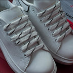 ALEXANDER MCQ® Oversized Sneaker "White/Black Heel"