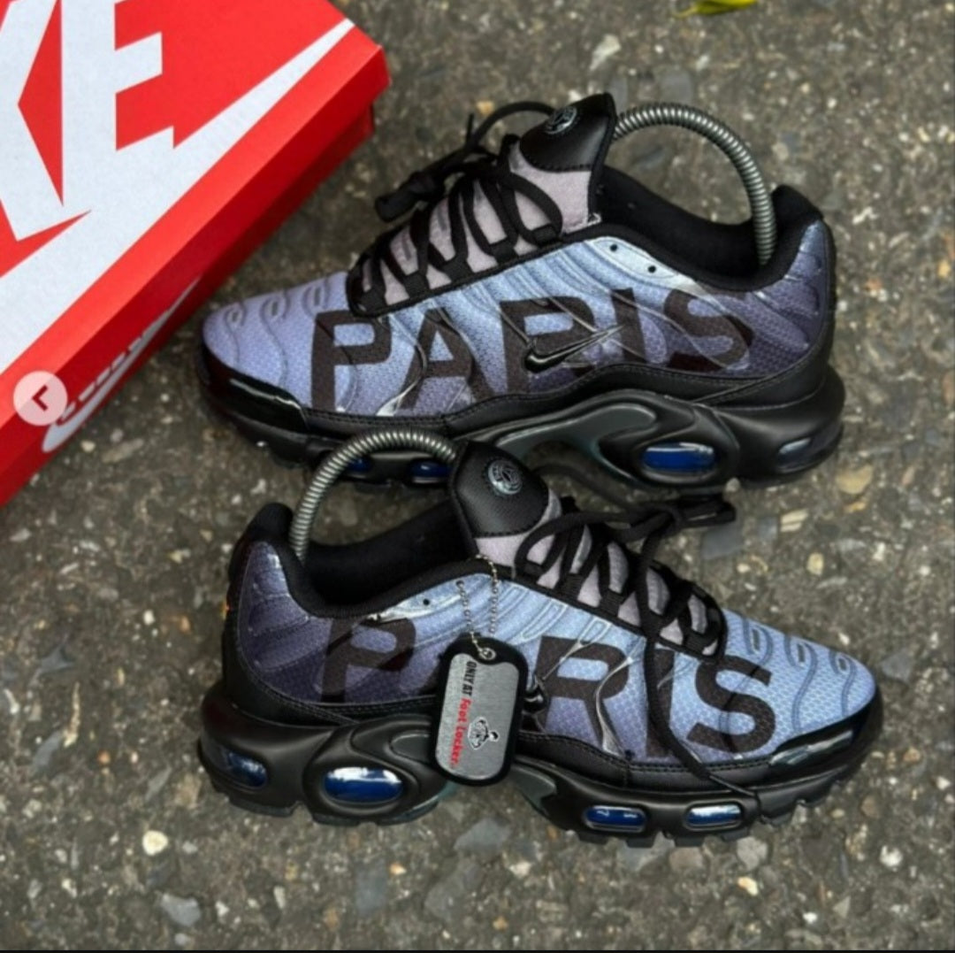 NIKE® Air Max Plus "PSG" Black/Grey