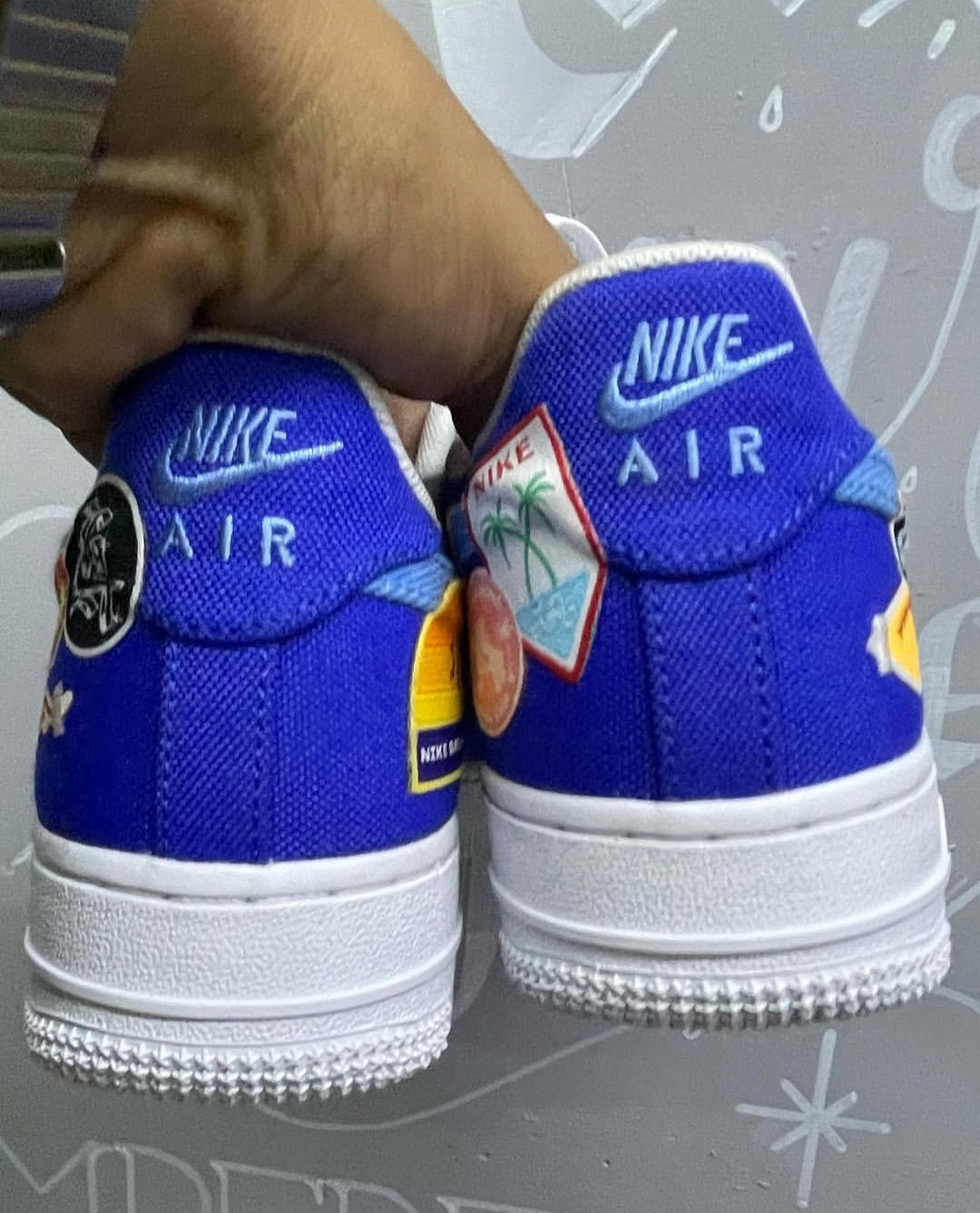 NK® Air Force 1 Low "LA Blue Canvas"