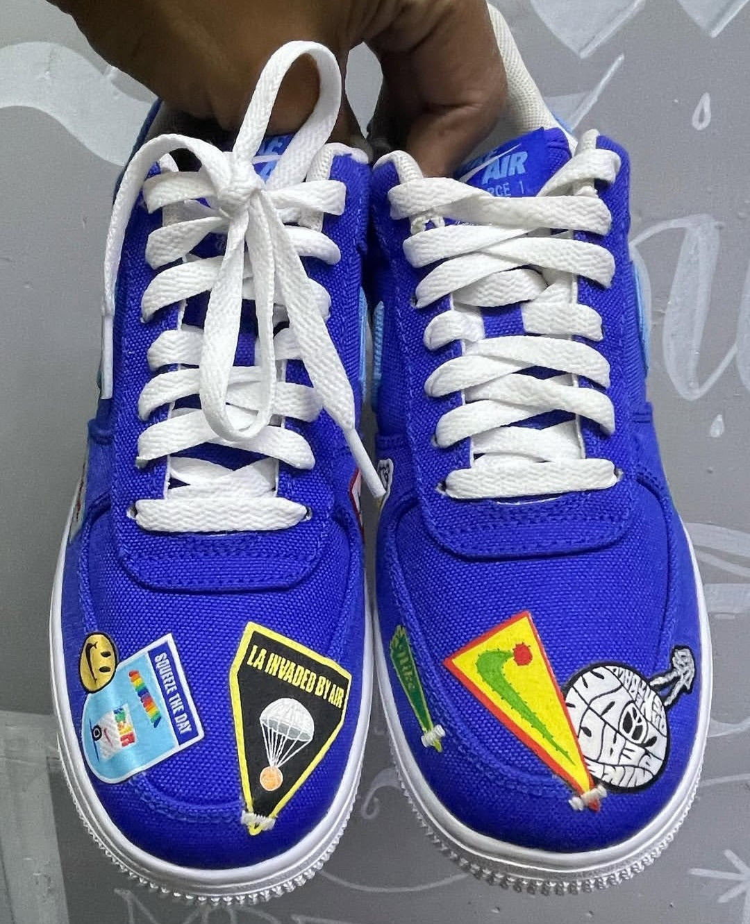 NK® Air Force 1 Low "LA Blue Canvas"