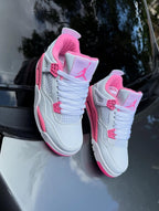 JRDN® Air Jrdn 4 Retro "White/Pink"