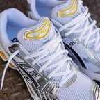 ASCS® GEL-Kayano 14 "White / Tai Chi Yellow"