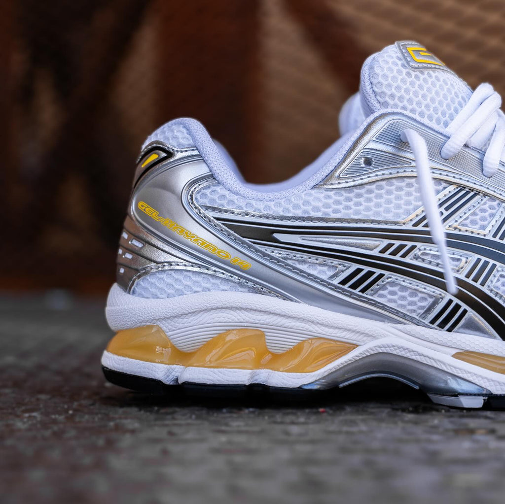 ASCS® GEL-Kayano 14 "White / Tai Chi Yellow"