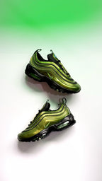 NK® Air Max 95/97 Ducks of a Feather "Metallic Green / Black"