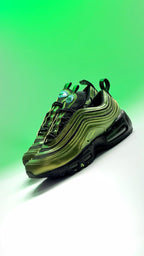 NK® Air Max 95/97 Ducks of a Feather "Metallic Green / Black"