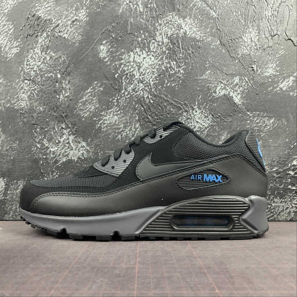 NK® Air Max 90 "Black / Electric Blue"