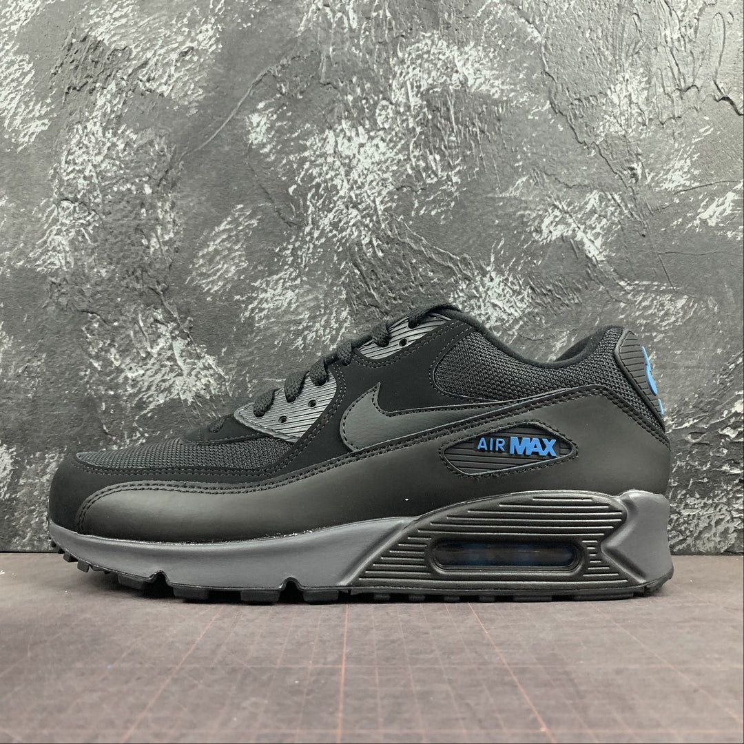 NK® Air Max 90 "Black / Electric Blue"