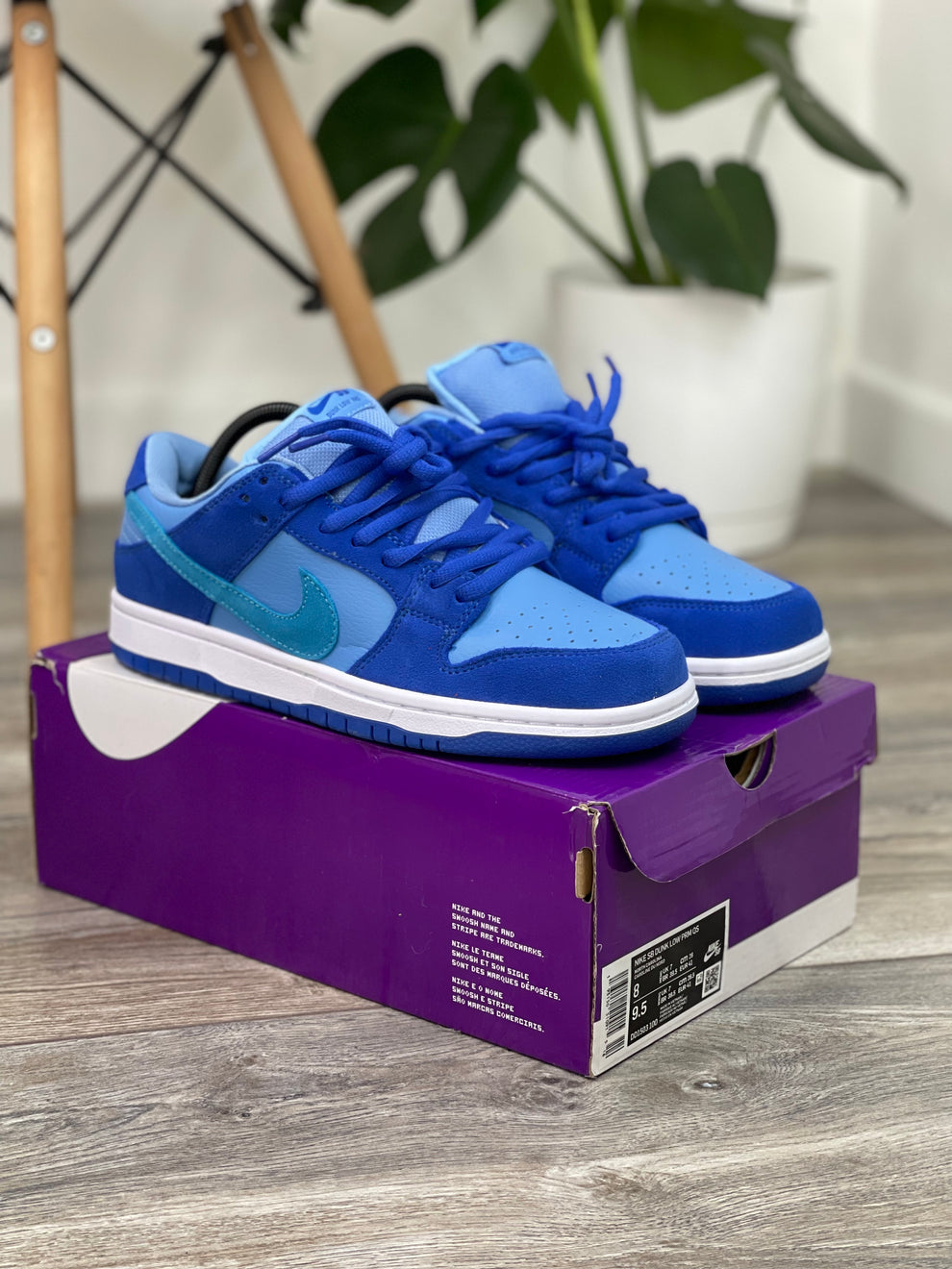 NK® Dunk Low SB "Blue Raspberry"