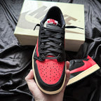 NK® Air JRDN 1 Low OG x Travis Scott "Red"