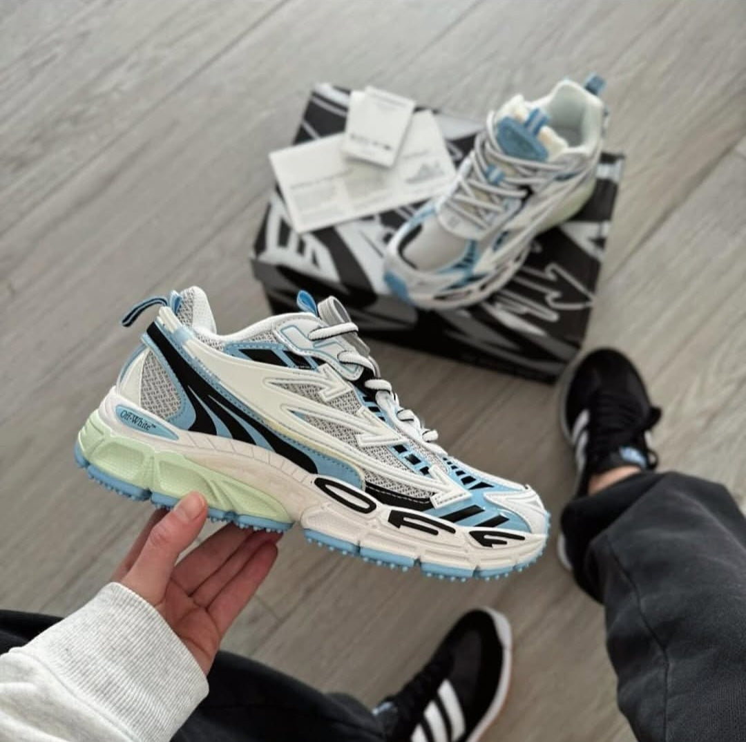 OW® Be Right Back "White Blue".
