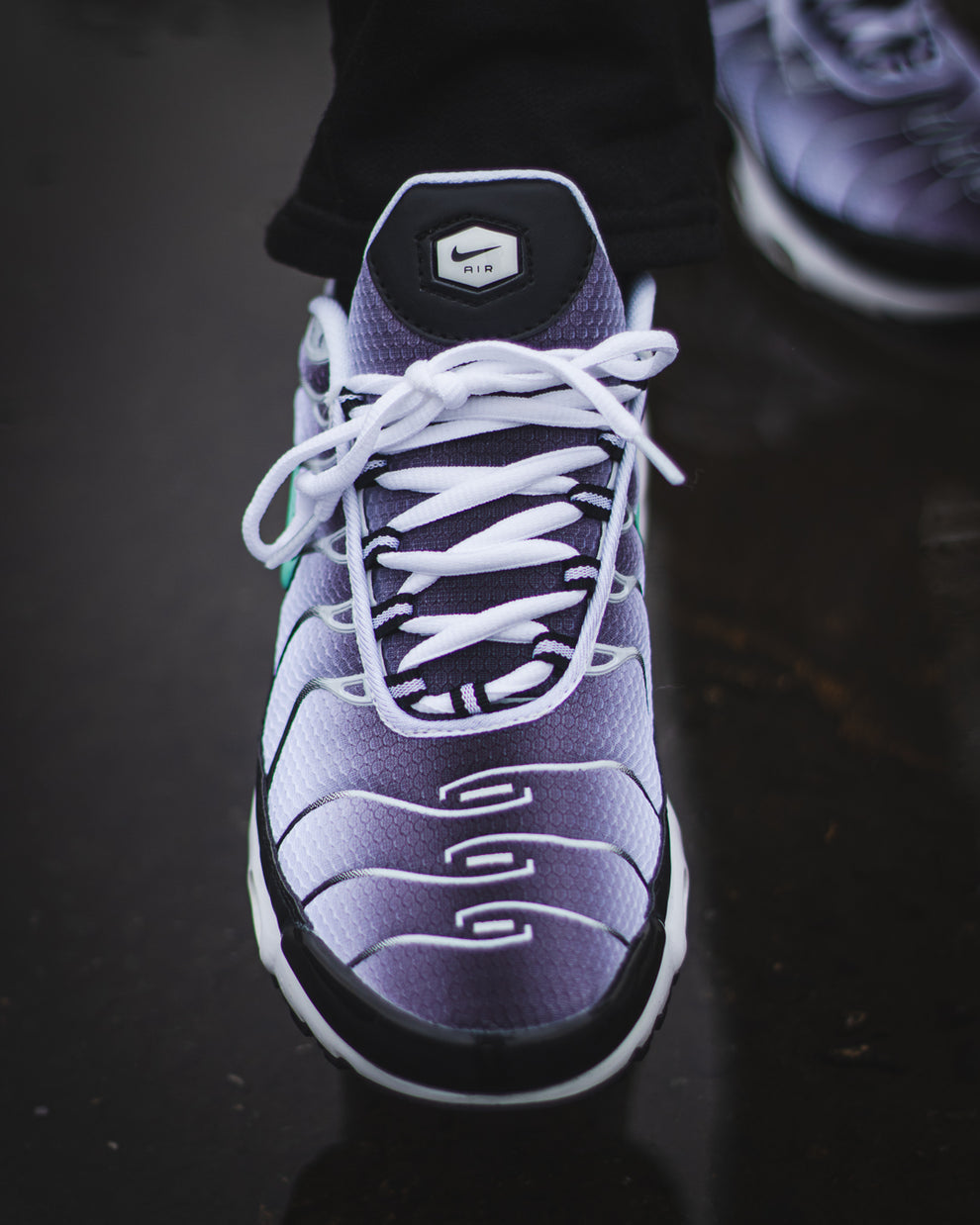 NK® Air Max Plus Tn "Black / White / Mint"