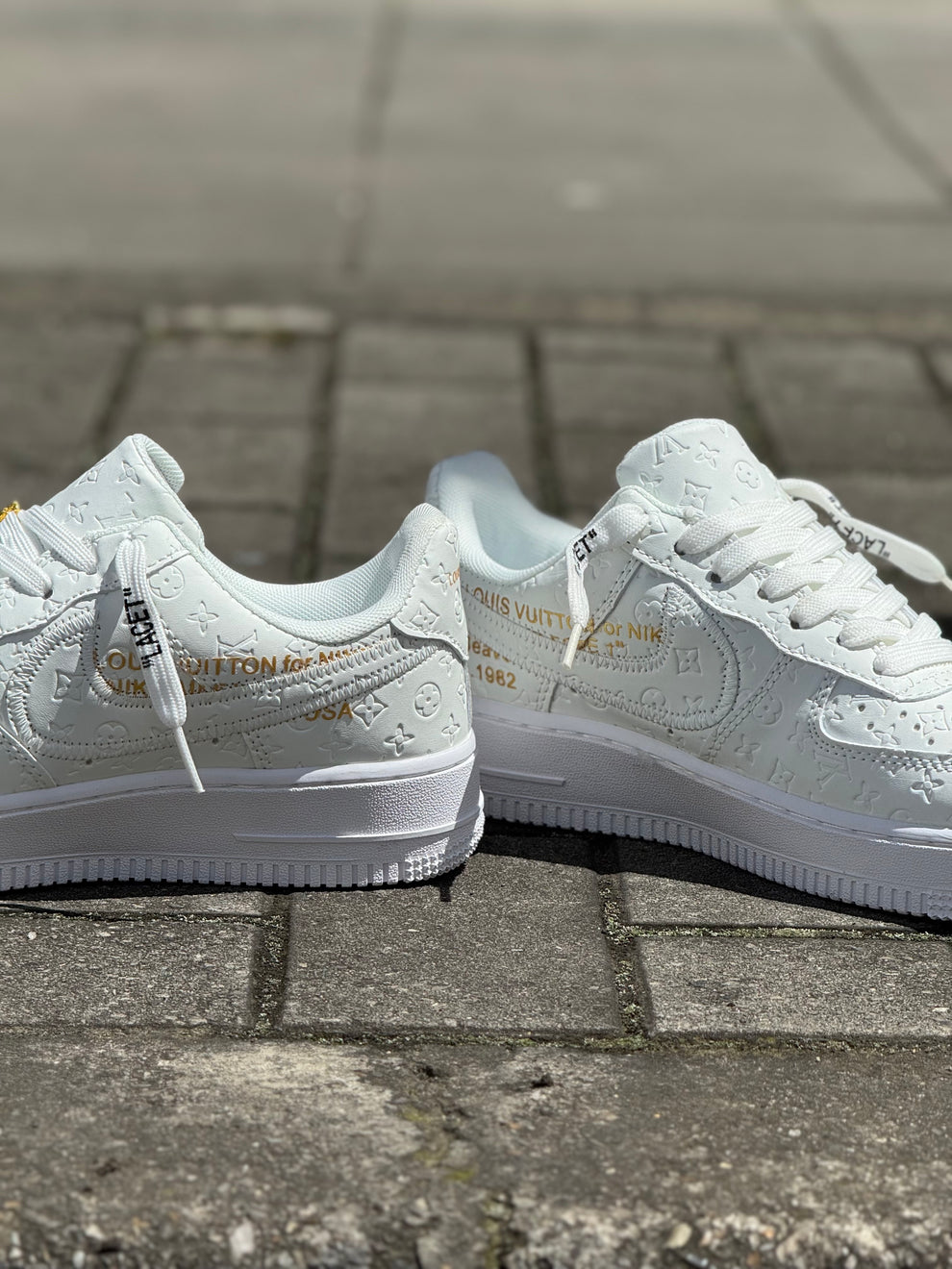 NK® Air Force 1 Low x LV "Triple White"
