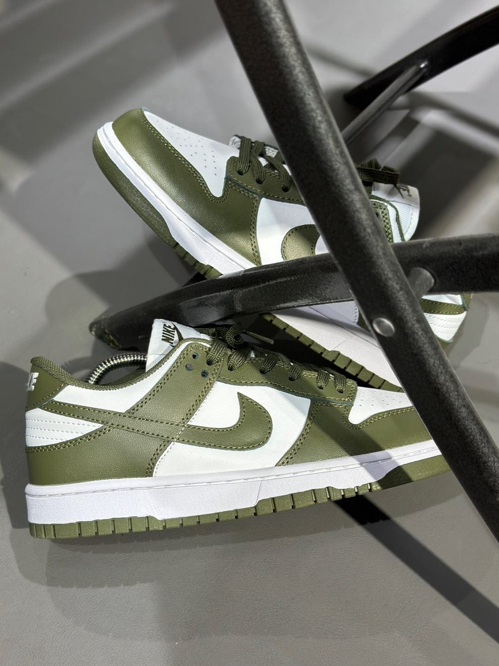 NK® Dunk Low "Cargo Khaki/White"
