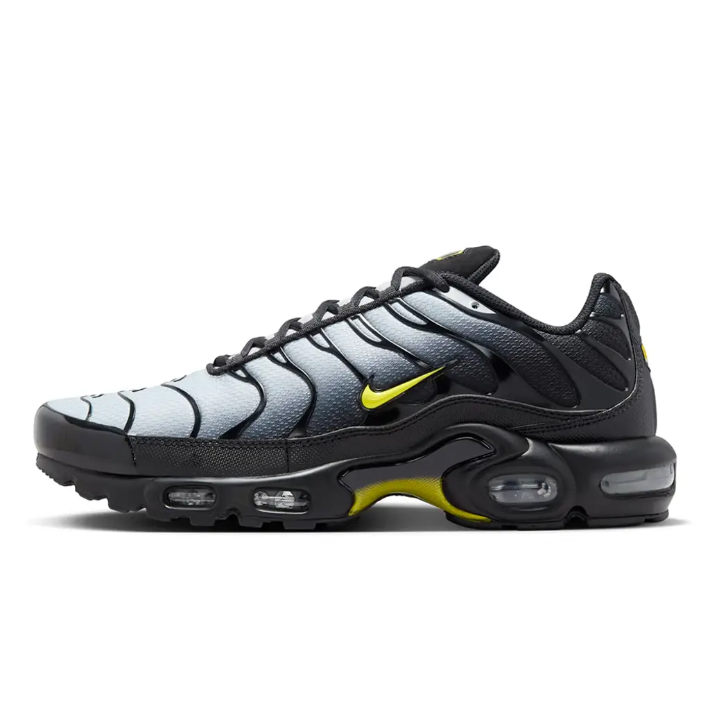 NK® Air Max Plus "Gray / Opti Yellow"