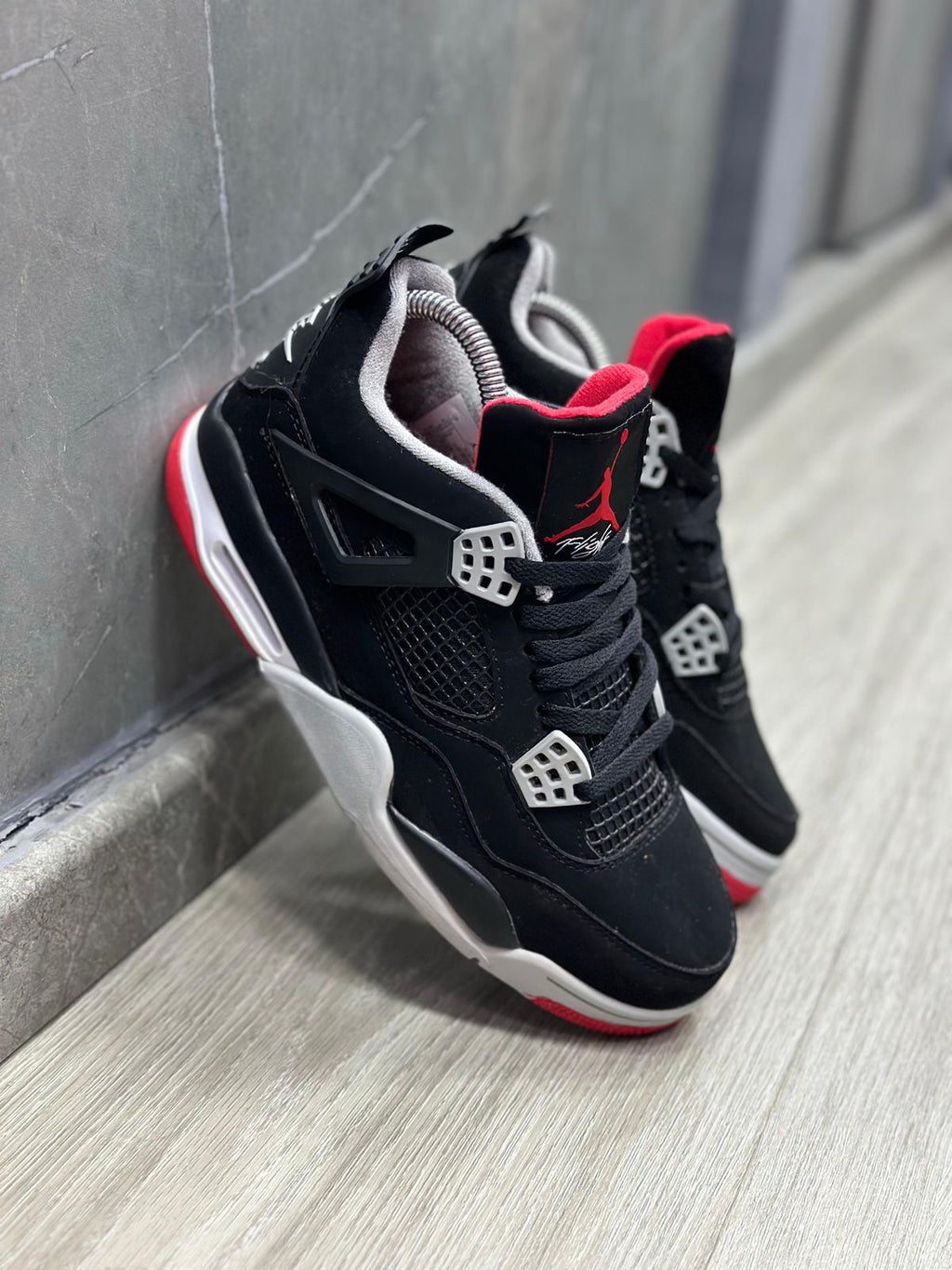 JRDN® 4 "Bred" (Black Cement)