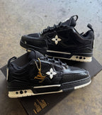 LV® Skate Sneaker "Black White"